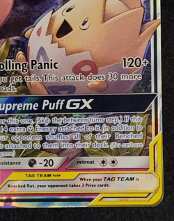 2019 Pokemon Cosmic EclipseTogepi Cleffa Igglybuff GX 143/236 Ultra Rare EX-NM - Image 4