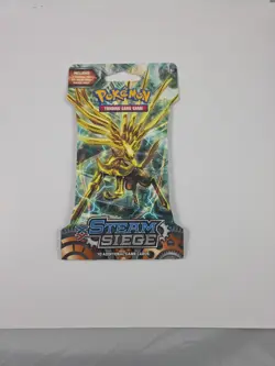 Pokemon XY Steam Siege Sleeved Booster Pack New Factory Sealed - Image 1