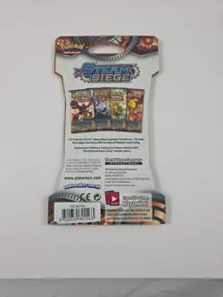 Pokemon XY Steam Siege Sleeved Booster Pack New Factory Sealed - Image 2