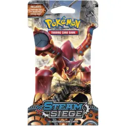 Steam Siege Sleeved Booster Pack - Random Artwork ( XY ) Pokemon TCG - Image 1