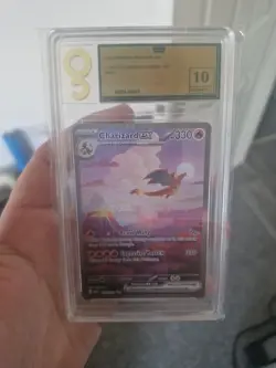Charizard EX 199/165 Sir 151 Scarlet & Violet OG 10 Graded - English Pokemon TCG - Image 1