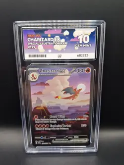 Pokemon TCG Charizard EX 199/165 Sir 151 Scarlet & Violet - English Ace 10 - Image 1