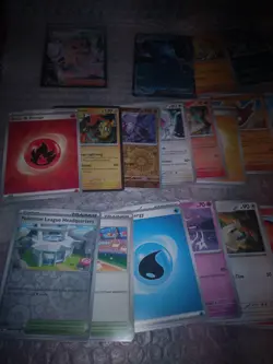 POKEMON 34 CARD LOT COLLECTION LISIAS APPEAL 246/191 SURGING SPARKS TRAINER - Image 1