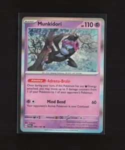 Munkidori 095/167 Twilight Masquerade Holo Rare Pokemon Card - Image 4