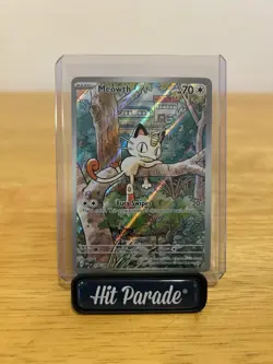 Meowth 106/094 Mega Evolution Phantasmal Flames English Pokemon Card TCG IR - Image 1