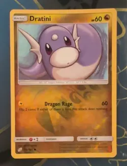 Dratini 116/181 Reverse Holo Team Up Pokemon Card - Image 1