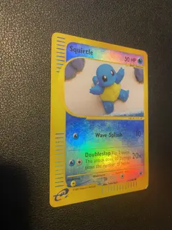 Pokemon TCG Expedition Base Set Squirtle 131/165 Reverse Holo Card 2002 Played - Image 5
