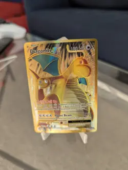 Pokemon TCG Dragonite EX Full Art Ultra Rare Holo Card Evolutions 106/108 XY - Image 1