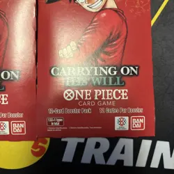 One Piece Card Game Carrying On His Will OP-13 Sleeved Booster Pack Set Lot of 2 - Image 5