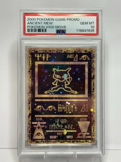 2000 Pokemon Game Promo Ancient Mew Pokemon 2000 Movie PSA 10 - Image 1