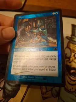 MTG Rhystic Study Prophecy **FOIL** NM No Clouding Extremely Clean - Image 2