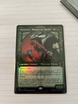 Mtg Vorinclex, Monstrous Raider (Showcase) - Kaldheim Foil Near Mint - Image 1