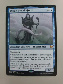 MTG Orvar, the All-Form Kaldheim Regular Mythic - Image 1