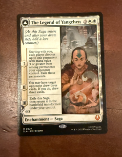 The Legend of Yangchen 27 NM Mythic NonFoil MTG Avatar Magic the Gathering - Image 1