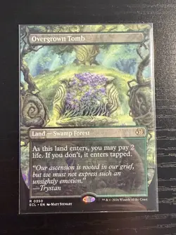 MTG Lorwyn Eclipsed - Overgrown Tomb (Borderless) Regular - Image 1