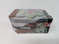 New and Factory Sealed Pokemon TCG Sword & Shield V Strikers Tin - Tyranitar V - Image 3