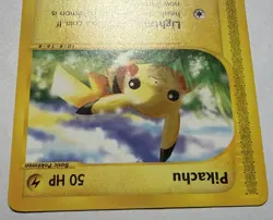 Pokemon TCG Pikachu Ereader 124/165 Expedition Non Holo Vintage Rare Near Mint - Image 3