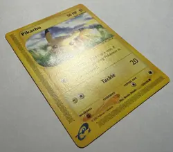Pokemon TCG Pikachu Ereader 124/165 Expedition Non Holo Vintage Rare Near Mint - Image 4