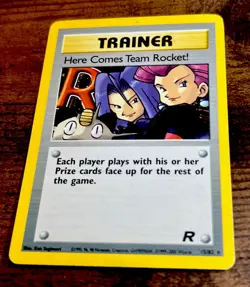 Pokemon TCG Trainer Here Comes Team Rocket Holo 15/82 - Image 1