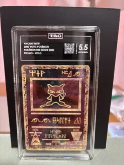 Pokemon TCG Ancient Mew The Movie 2000 Promo Holo TAG 5.5 Wizards of the Coast - Image 1