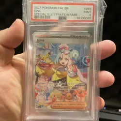 2023 POKEMON PAL EN-PALDEA EVOLVED #269 IONO SPECIAL ILLUSTRATION RARE PSA 9 - Image 1