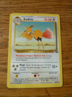 Dodrio 34/64 Pokemon Jungle Uncommon NM/MINT 1999 - Image 1
