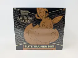 New Factory Sealed Pokemon TCG Shining Fates Elite Trainer Box - Image 1