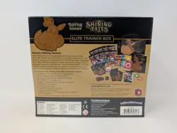 New Factory Sealed Pokemon TCG Shining Fates Elite Trainer Box - Image 4
