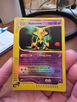 Pokemon Skyridge reverse holo Alakazam 2/144 - Image 5
