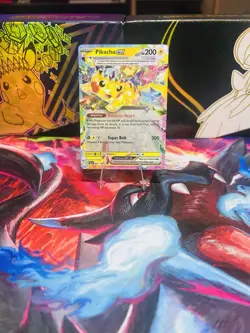Pikachu ex 57/191 Double Rare Pokemon TCG SV08: Surging Sparks NM - Image 3