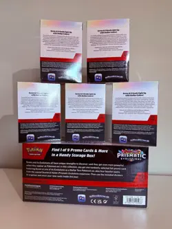 Pokemon TCG Prismatic Evolutions Booster Bundle (x5) and Surprise Box (x1) - Image 2
