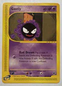 Gastly - 109 - Expedition (EX) 2002 - Pokemon - English - E-Reader Near Mint - Image 1