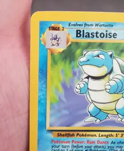 Pokemon Blastoise - Misty's Trainer Deck B Exclusive Non-Holo 2/102 Base Set - Image 2
