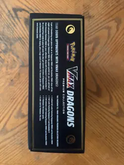 Pokemon TCG Sword & Shield - Vmax Dragons Premium Collection Box - New - Image 4