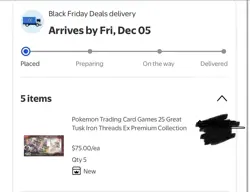 Pokemon Paldean Fates Great Tusk ex & Iron Treads ex Premium Collection - Image 2