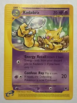 Kadabra - 84/165 Expedition 2002 - E-Reader WOTC - Pokemon TCG Near Mint - Image 1
