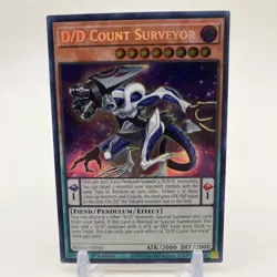 D/D Count Surveyor BLMM-EN041 1st Edition Near Mint Secret Rare Yu-Gi-Oh! - Image 1