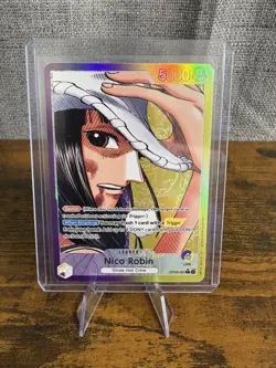 ENG One Piece CCG – Nico Robin (OP09-062) L NM/M Pack Fresh - Image 1