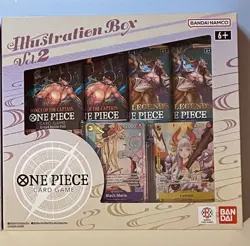 One Piece Bandai TCG Card Game - Illustration Box Vol 2 New - Factory Sealed - Image 1