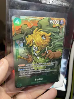 ONE PIECE Two Legends PEDRO RARE ALT ART PARALLEL #OP08-030 ENGLISH CCG - Image 1