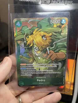ONE PIECE Two Legends PEDRO RARE ALT ART PARALLEL #OP08-030 ENGLISH CCG - Image 4