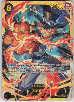 One Piece TCG Sabo SEC 500 Years in the Future OP07-118 - Image 1