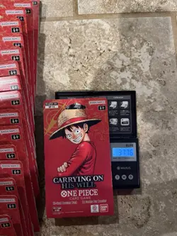One Piece OP-13 CARRYING ON HIS WILL Sleeved Booster Pack Heavy 37.76G🔥 - Image 1