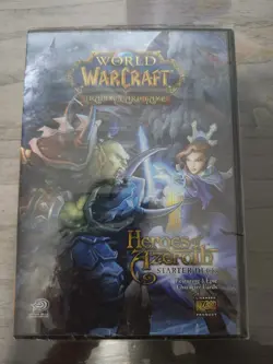 WORLD OF WARCRAFT CCG: HEROES OF AZEROTH STARTER DECK FACTORY SEALED - Image 1