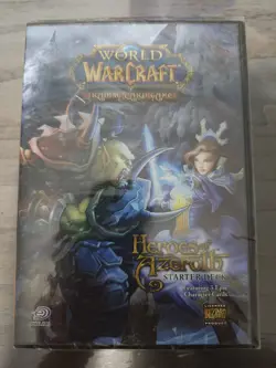 WORLD OF WARCRAFT CCG: HEROES OF AZEROTH STARTER DECK FACTORY SEALED - Image 2