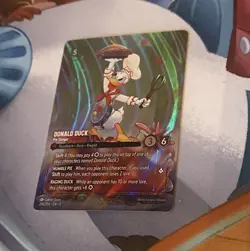 Lorcana Shimmering Skies DONALD DUCK ~ Pie Slinger 214/204 ENCHANTED - Image 1