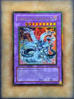 Yugioh Chimeratech Overdragon GLD1-EN029 Gold Rare Limited Edition NM - Image 1