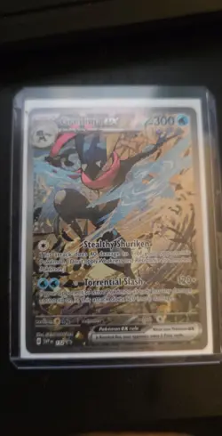Pokemon TCG Scarlet & Violet Black Star Promo: Greninja ex SVP 132 - Near Mint - Image 1
