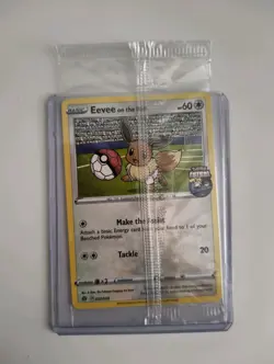 On The Ball Pokemon Futsal PROMO Cards Inc Eevee SEALED 4/5 SET - Image 2