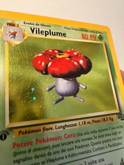 Pokemon TCG Vileplume 15/64 1st Edition Jungle Holo Rare LP / MP - Image 3